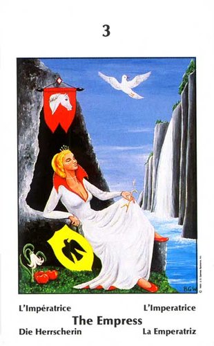 Tarot de Barbara Walker: La Emperatriz