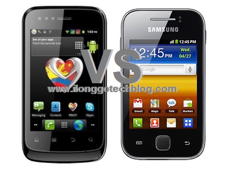 MyPhone A818 Duo vs. Samsung Galaxy Y MyPhone A818 Duo vs. Samsung Galaxy Y