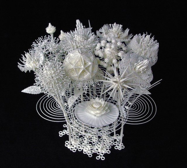 Flores hecho por impresora