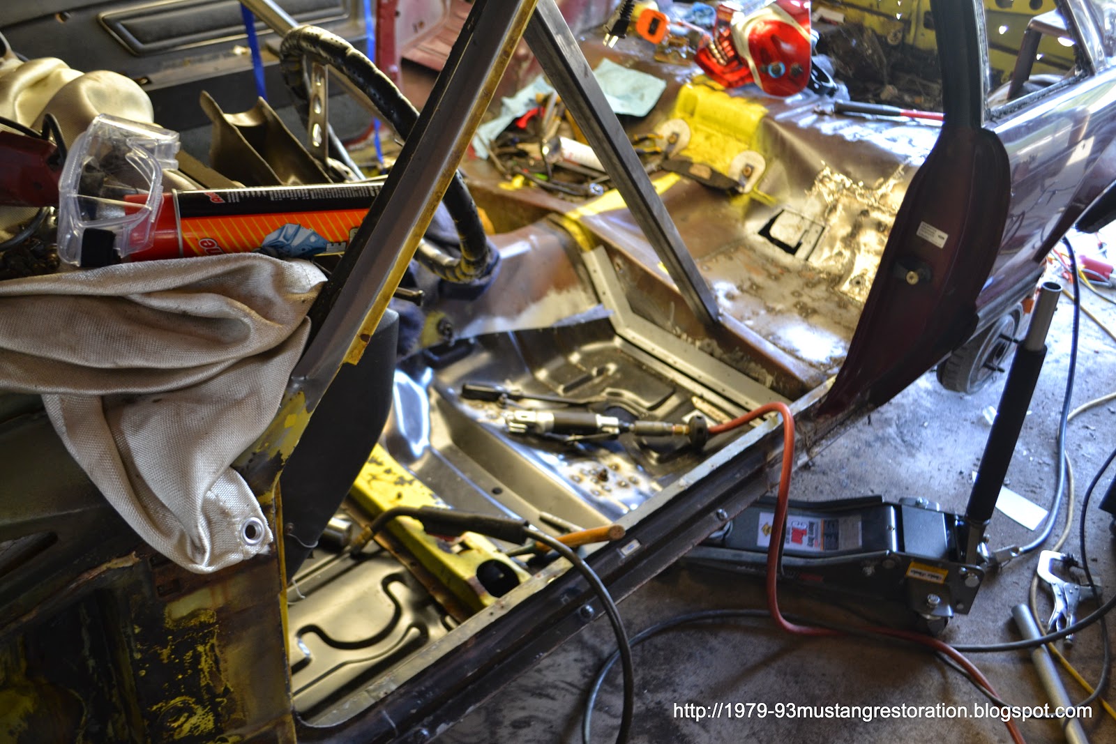Fox Body Mustang Restoration Mustang Floor Pan Replacement