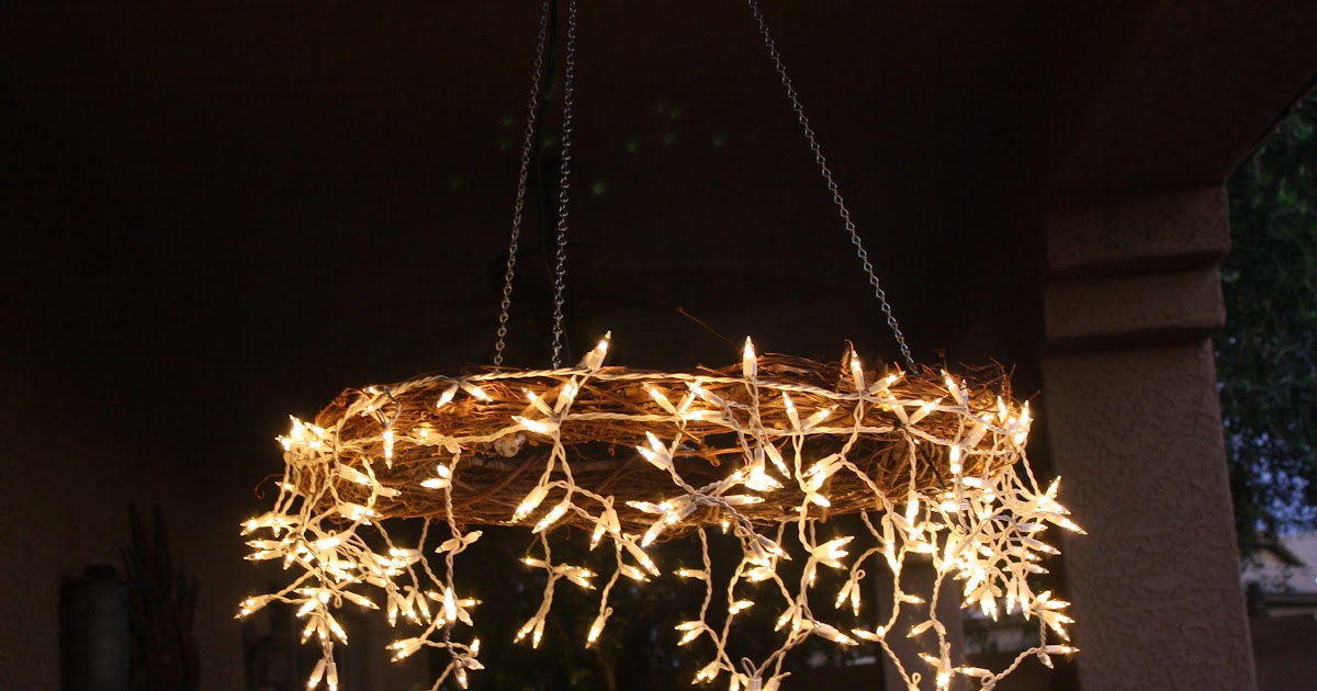 The Project Table: DIY Icicle Chandelier