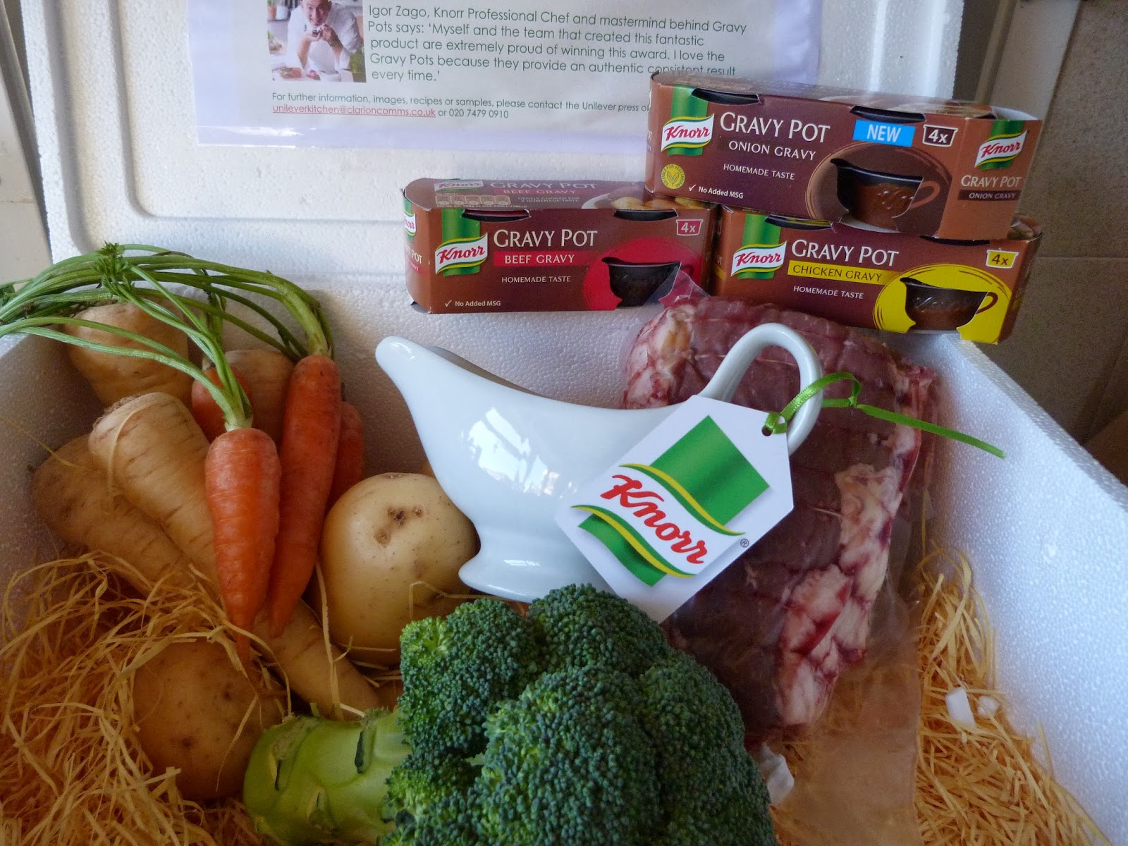 Given To Distracting Others Celebrating with Knorr Gravy Pots