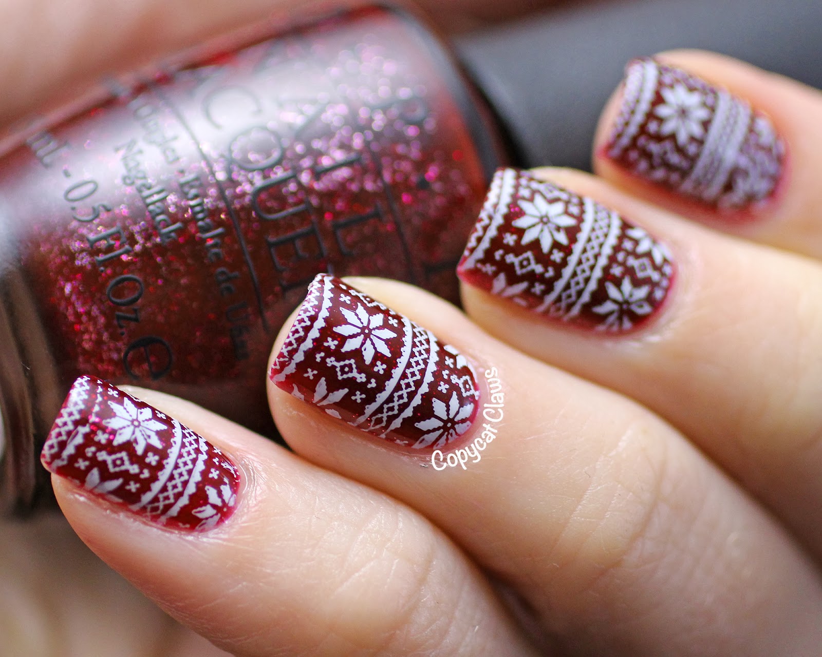 3. Easy DIY Christmas Sweater Nails - wide 1