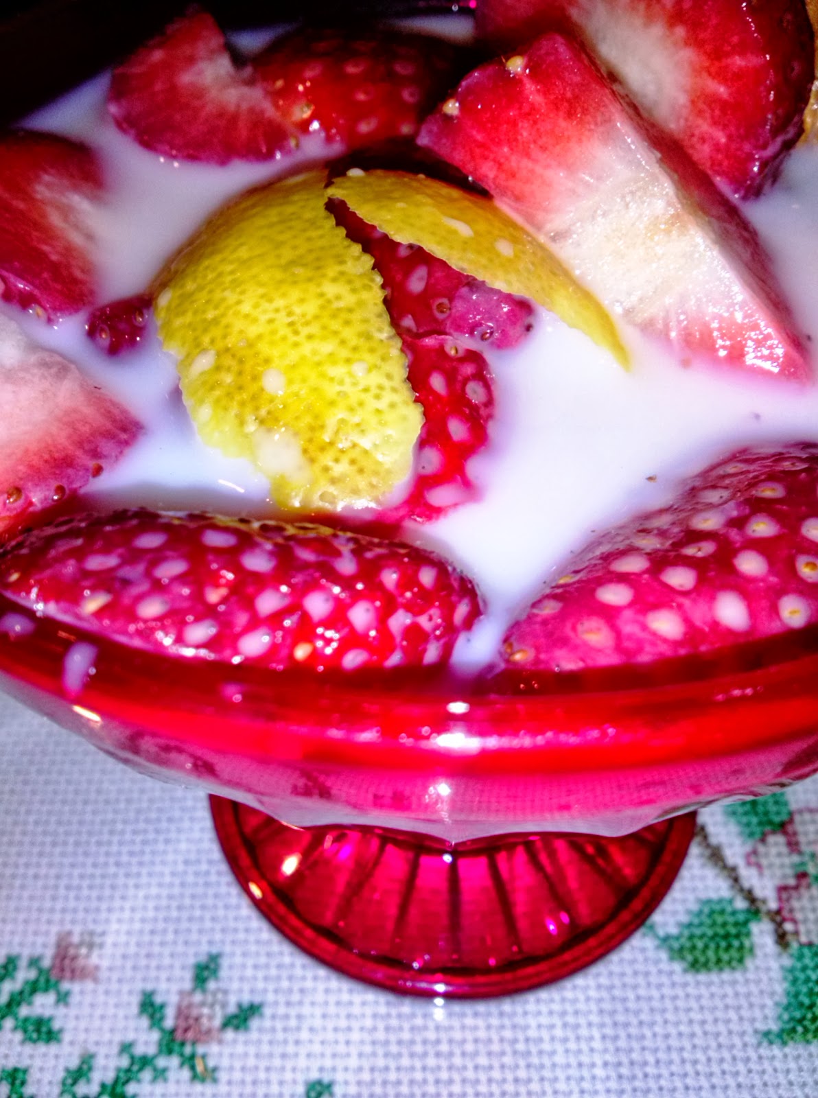 Fresas Con Leche