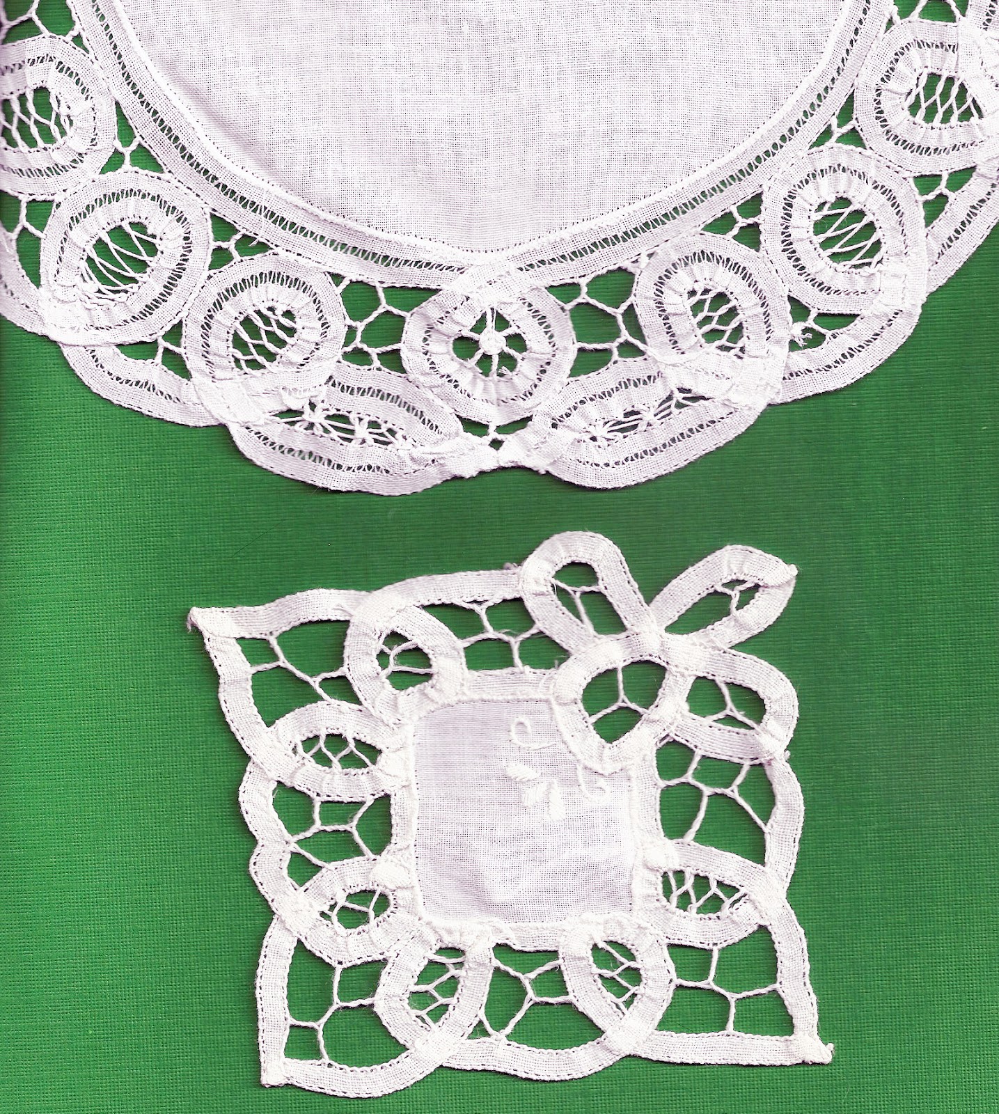 Unraveling Threads Creating "Tape " Lace