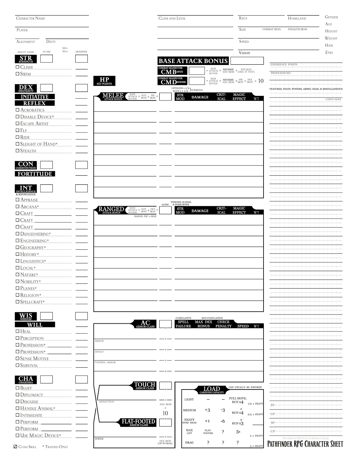 It's just a photo of Delicate Pathfinder Printable Character Sheet It's just a photo of Delicate Pathfinder Printable Character Sheet