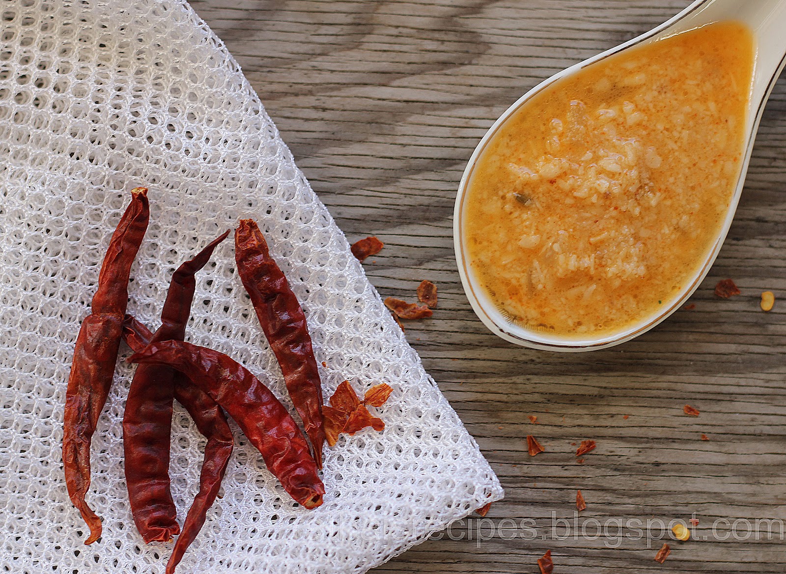 Rathai's Recipes Coconut chutney Thaalicha sambal