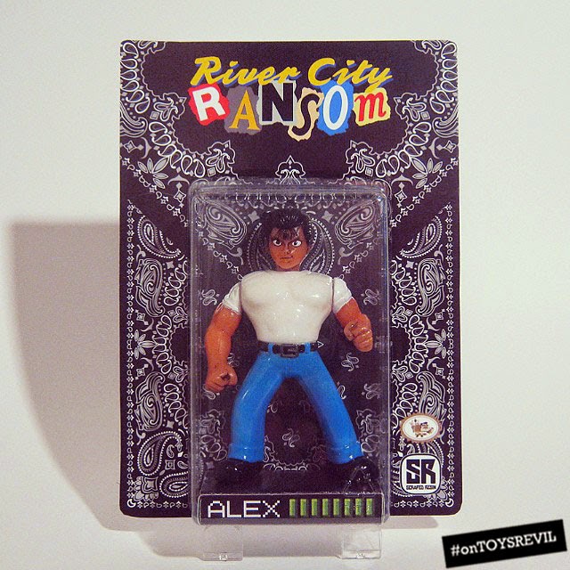 River City Ransom action figure by Scraped Resin for DesignerCon