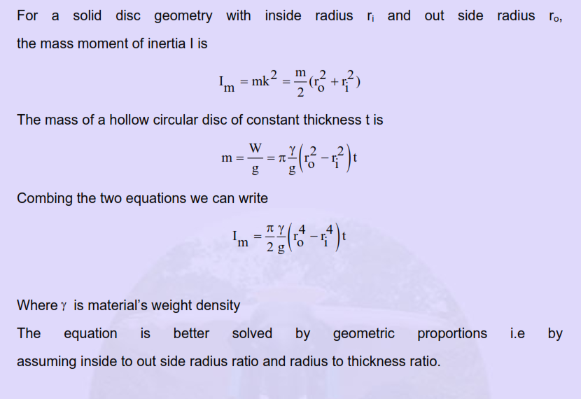 CADforYOU Design of Flywheel