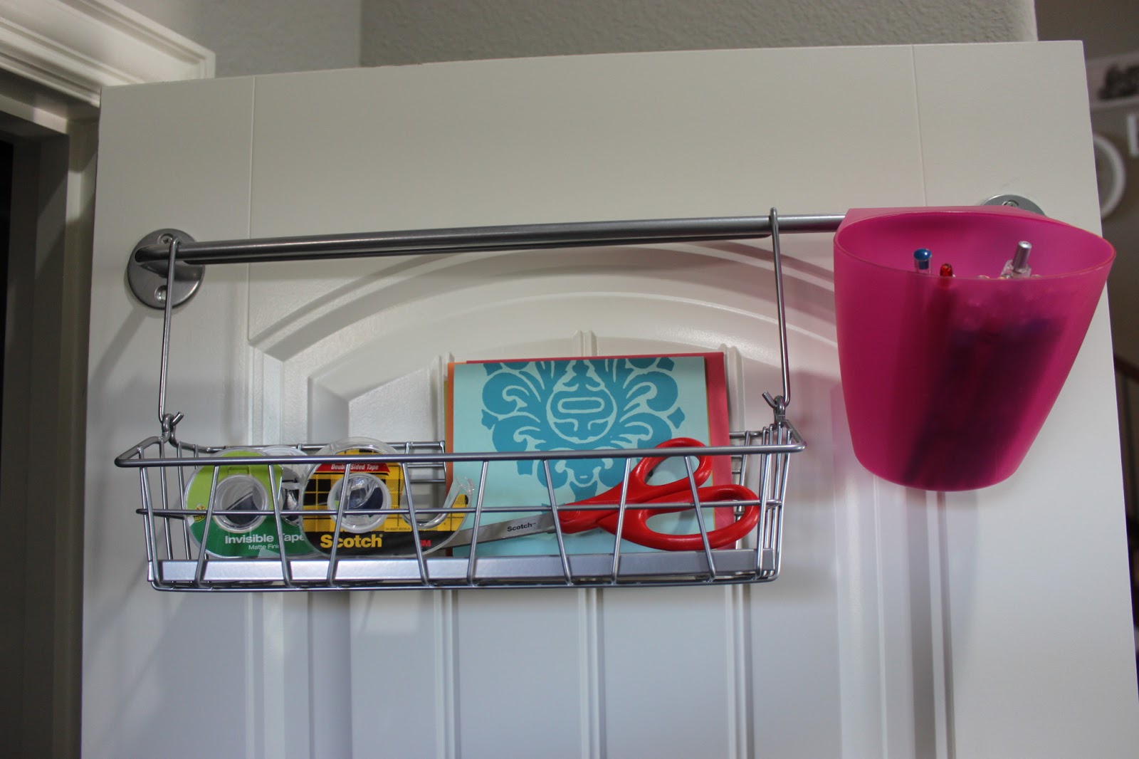 a little of this, a little of that {Gift Wrap} Organization IKEA Style