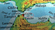 Spain: UFO Case Histories of Ceuta By Angel Carretero Olmedo (map of ceuta)
