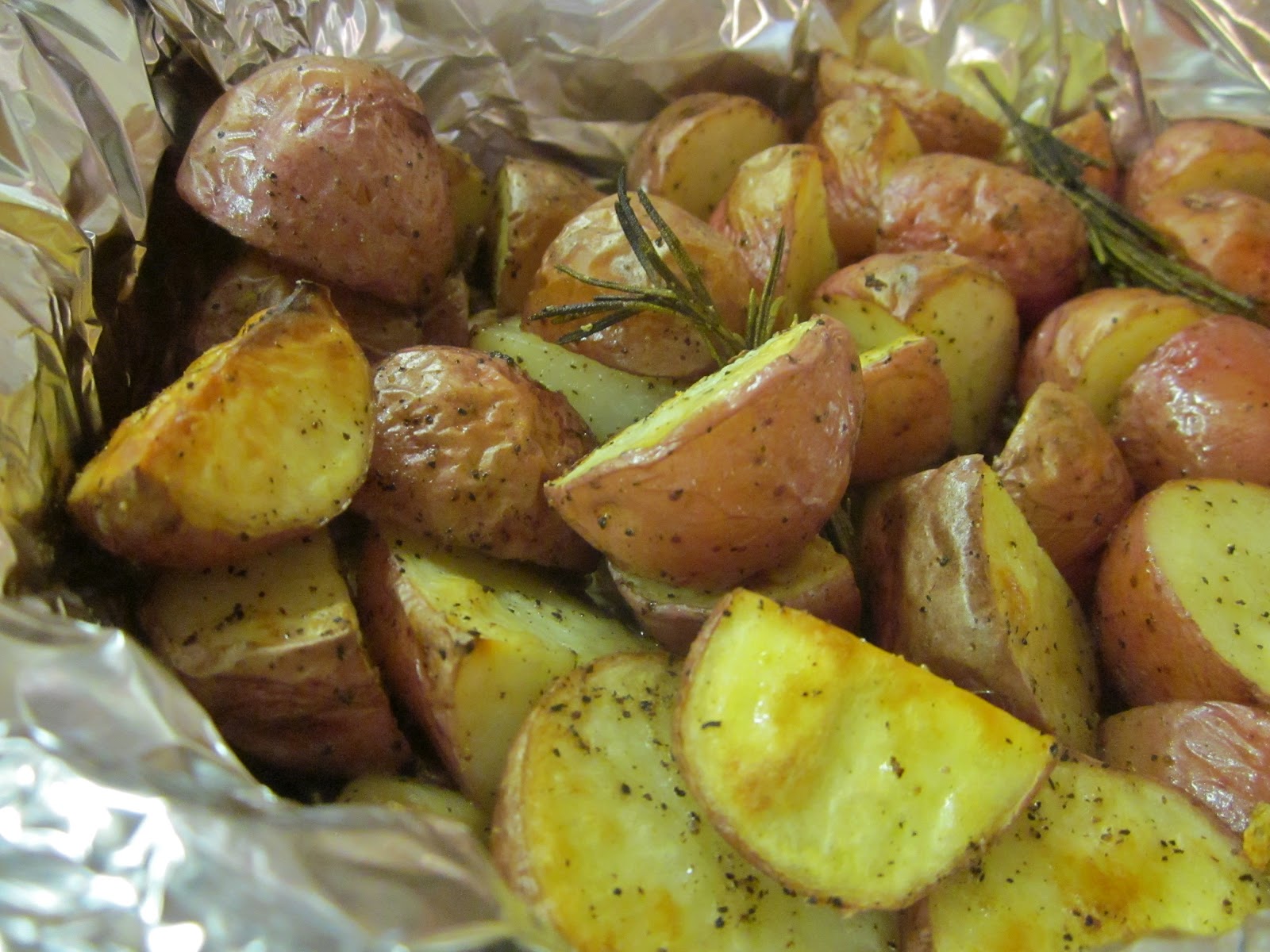 Dimples & Delights Sunday Roast and OvenRoasted Garlic Rosemary Potatoes