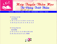 Chuyên trang về từ vựng Triết Thần