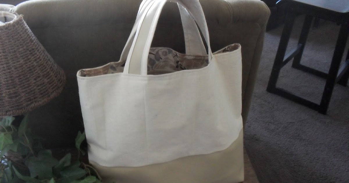 Home Frosting Canvas & Vinyl Bag