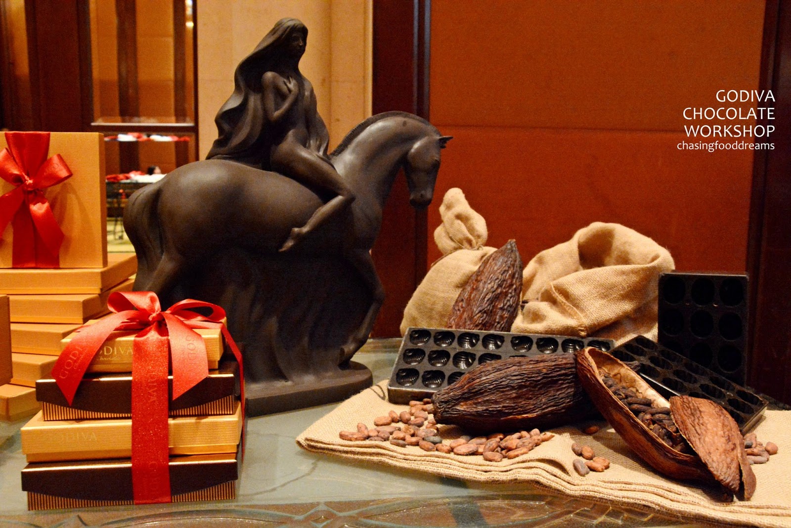 CHASING FOOD DREAMS Godiva Chocolate with Chef Phillip Daue