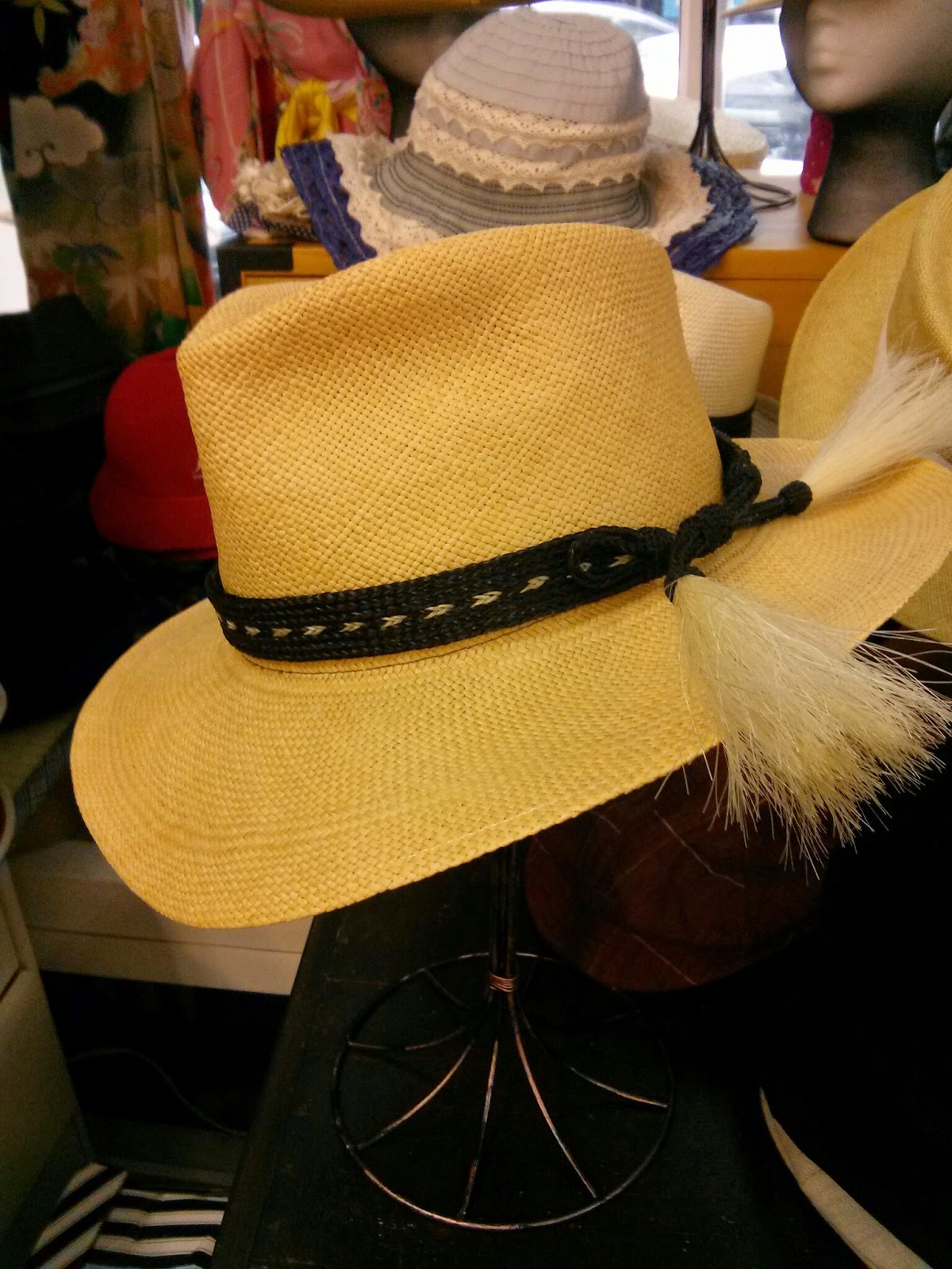 Panama Hats at The Hat House Hat Store NY in Soho NYC