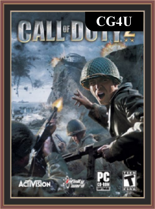 Call Of Duty 2 Pc Game Cover | Call Of Duty 2 Pc Game Poster