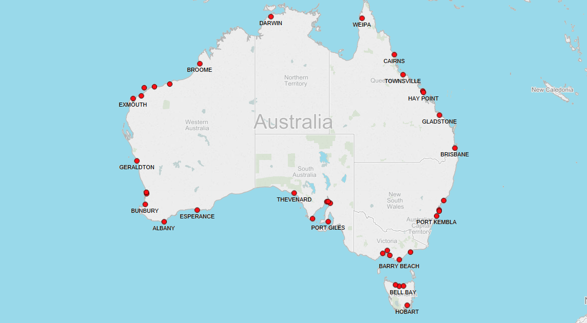 Sea Ports A Marine Vessel Traffic