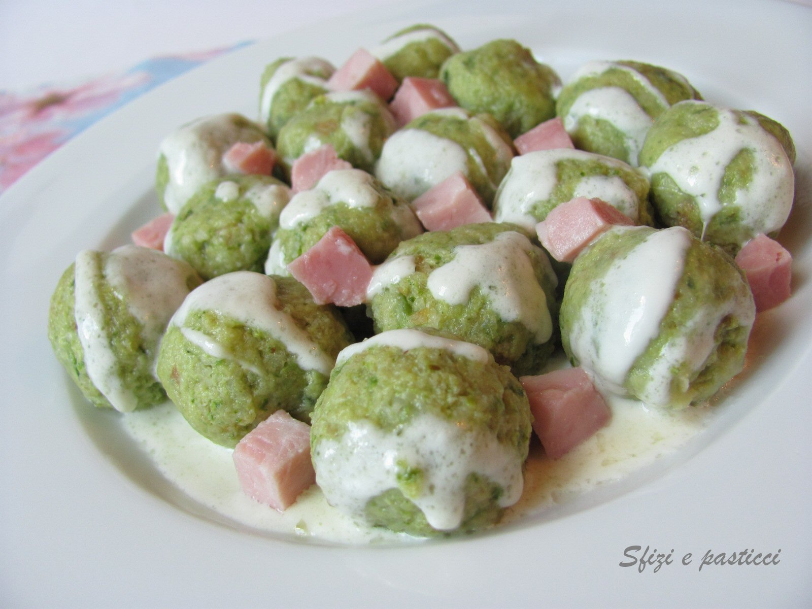 Sfizi e pasticci Gnocchi di zucchine