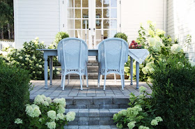 In the Fields : New Patio Table and Chairs