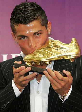 CR7 dos bota de oro, dos Balones de Oro CR7 dos bota de oro, dos Balones de Oro