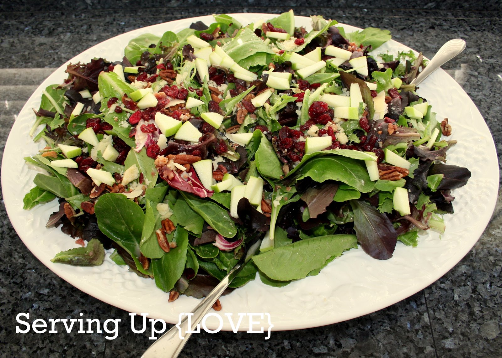 Katherine's Kitchen Serving Up {Salad} Honey Red Wine Vinaigrette