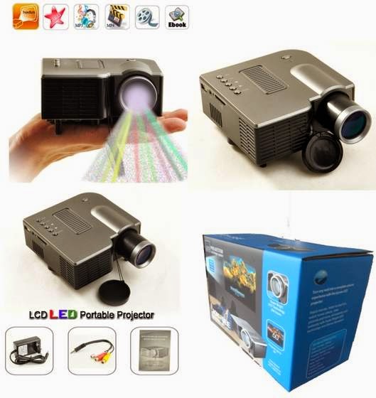 Extend Projector Lamp Life UC28 PRO Mini LED Projector