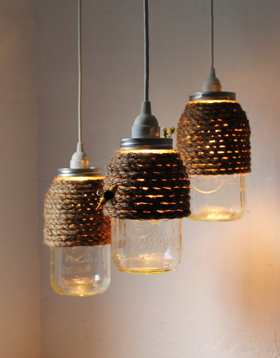 How to Recycle Recycled Lighting Decor