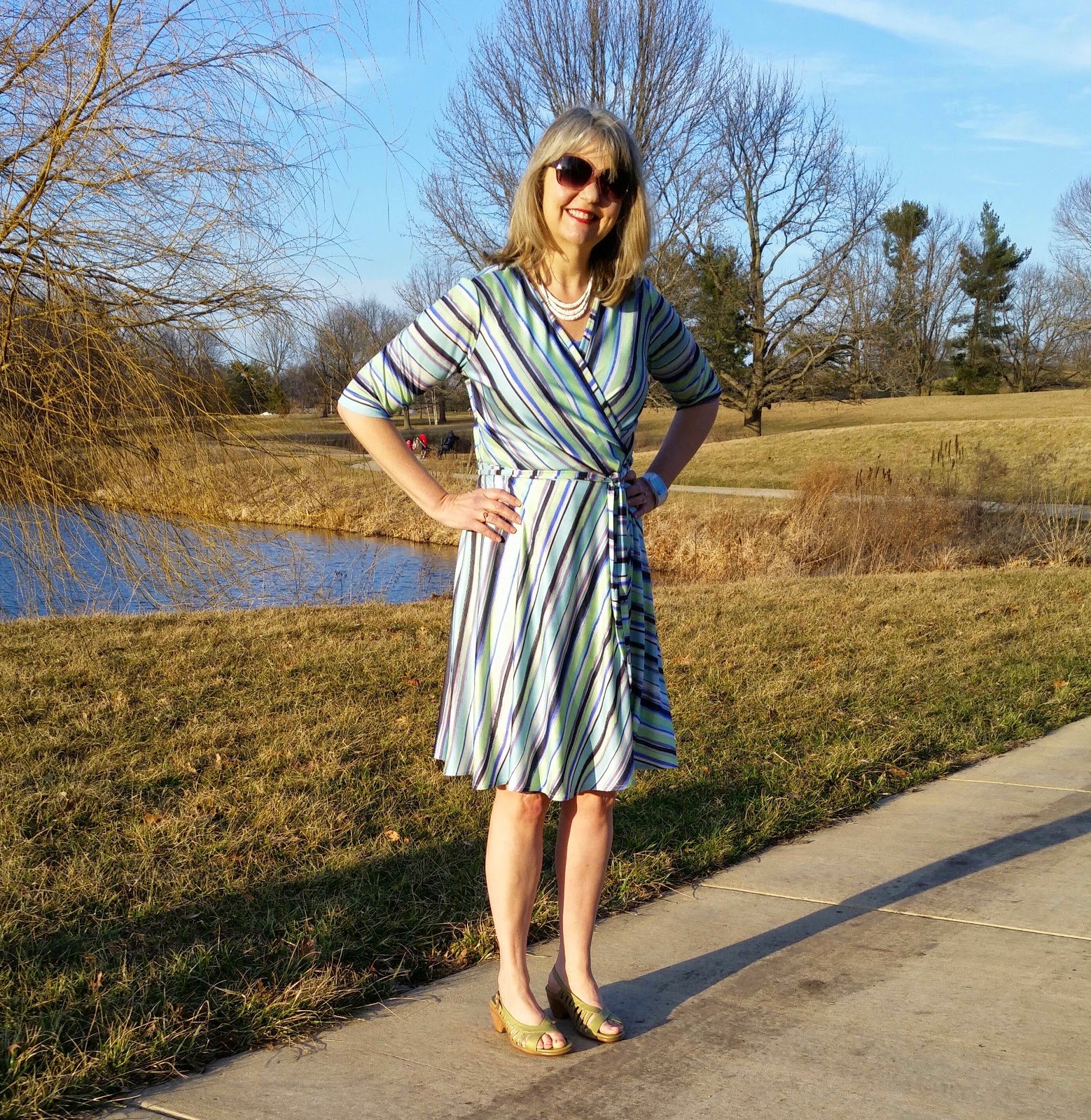 Made by a Fabricista: The Versatile Knit Wrap Dress
