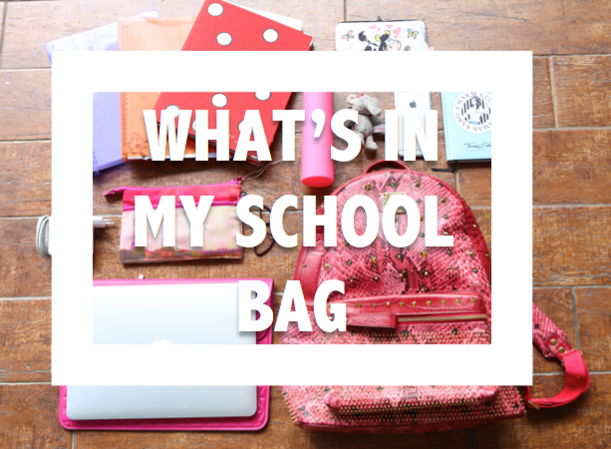 What's In My School Bag