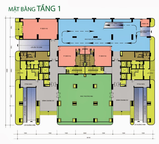 Bán căn hộ trung tâm Q. Tân Phú, 76m2, 2PN, 1 tỷ, NH cho vay 20 năm.