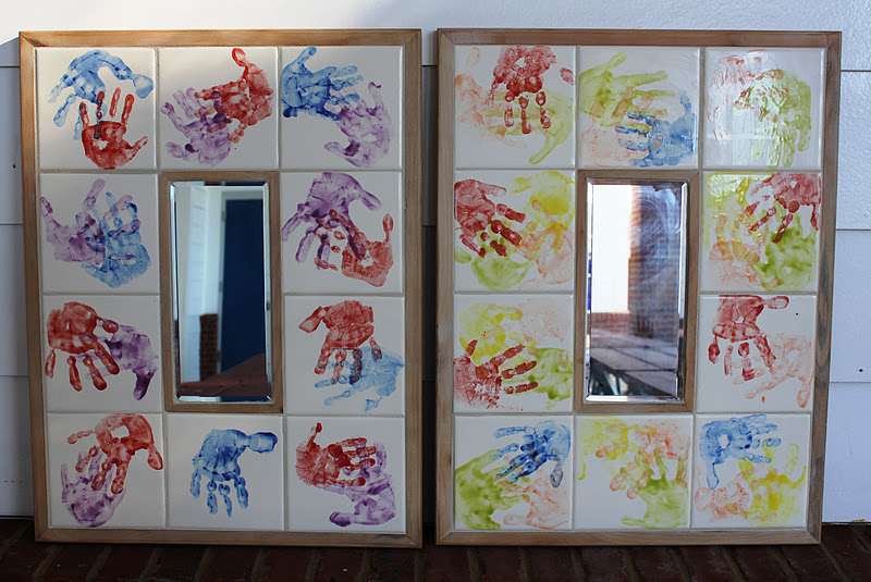 Kim & Karen 2 Soul Sisters (Art Education Blog) Hand Print Ceramic