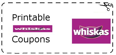 Free printable whiskas coupons