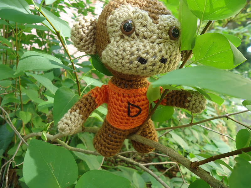 Life and Yarn or Yarn and Life Monkey Here, Monkey There