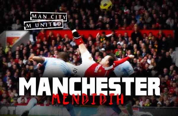City vs Manchester United Liga Inggris 2012-2013 (Minggu 9 Desember