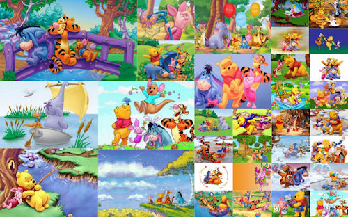 Banco de Imágenes Gratis: 33 imágenes de Winnie Pooh y sus amigos de Disney