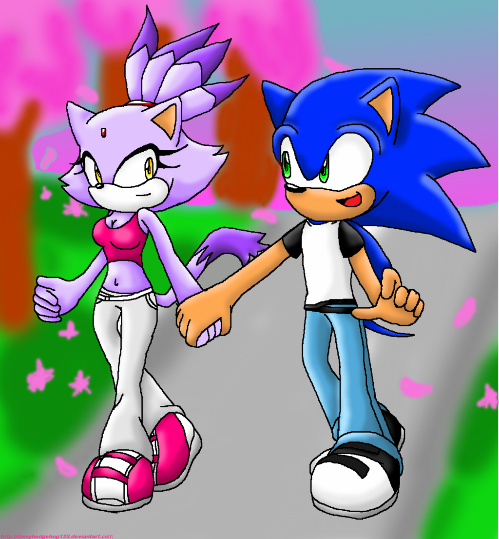 Sonic and Blaze Love Sonic and Blaze Love