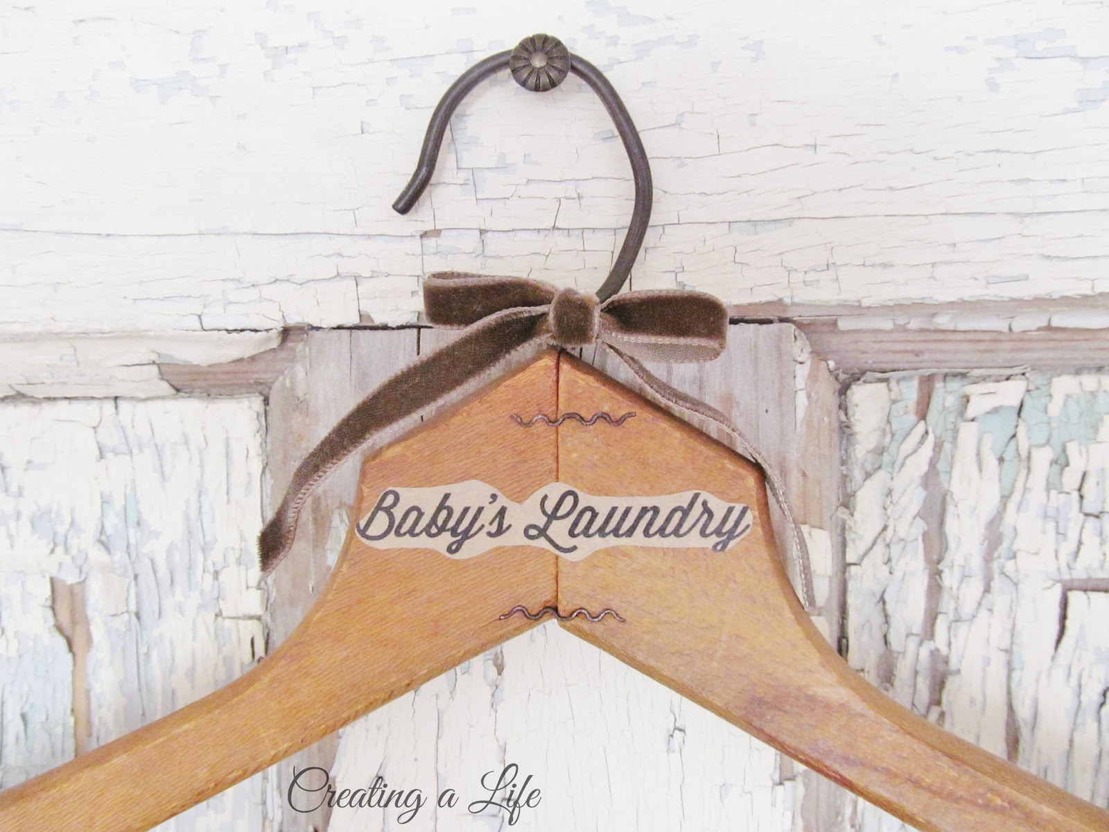 Creating A Life Vintage Style "Baby's Laundry" Bag