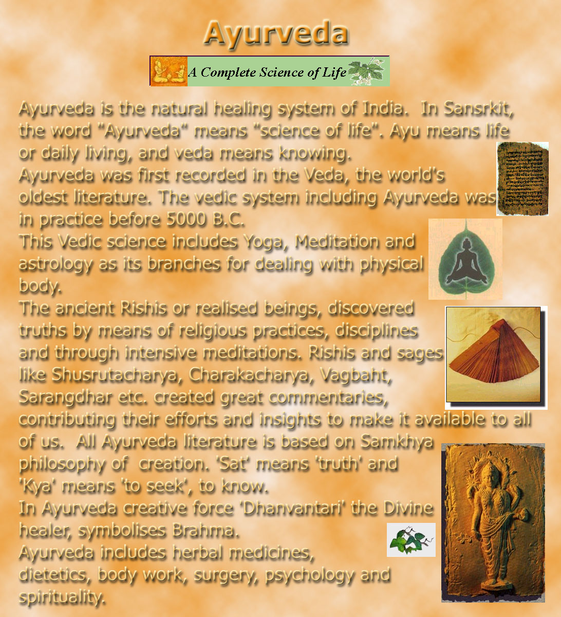 all to my knowledge sharing blog History of Ayurveda (Origins