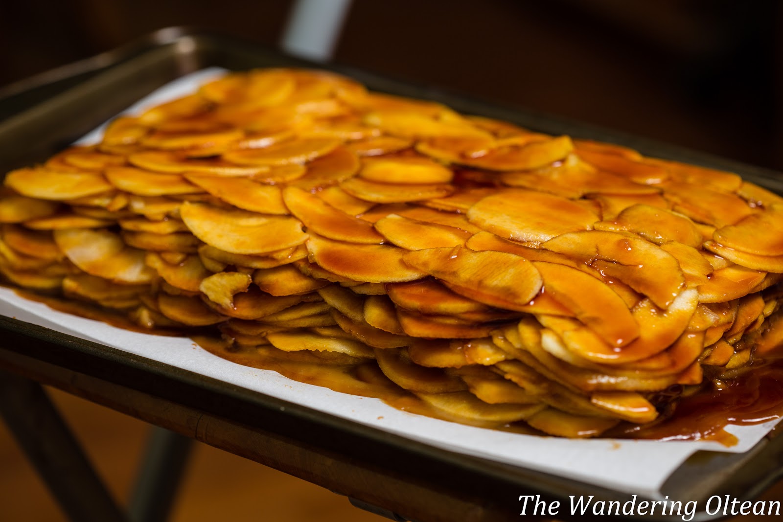 Arlette with pressed apple terrine The Wandering Oltean