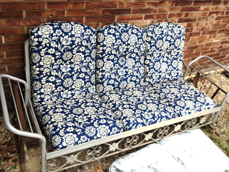 Handmade by Meg K Outdoor Furniture Remodel