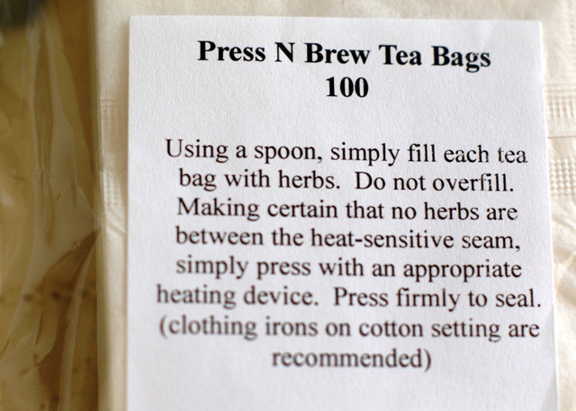 Tea Bags - Press & Brew