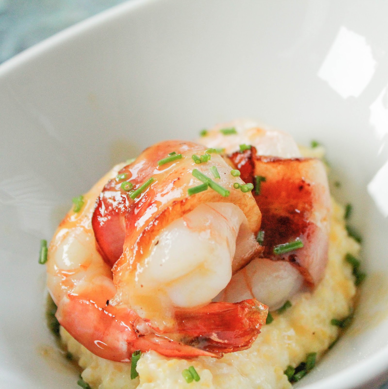 Sweet & Savory The Caramel Jar Blog Recipe Cream Cheese Grits