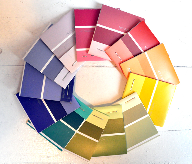 Av Susanne in english Repurposed paint swaps