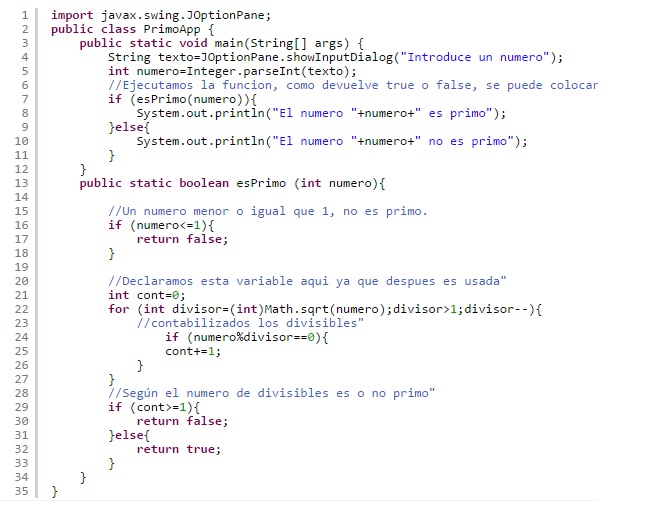 Programación de Software ABS Ejercicio JAVA