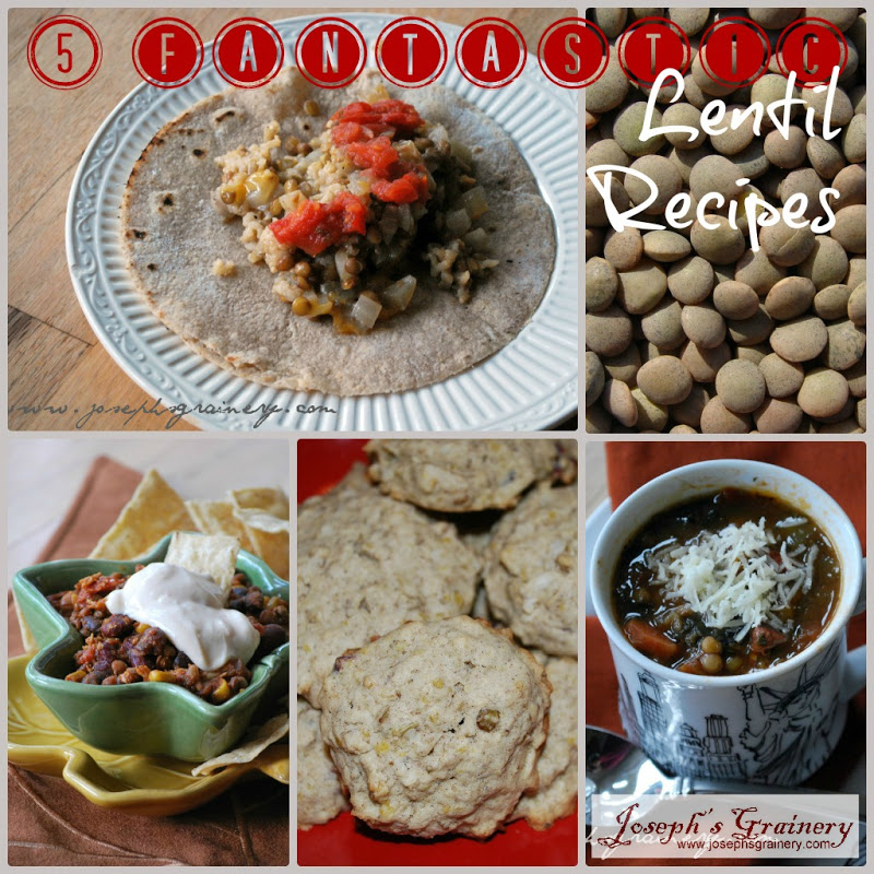 Joseph's Grainery Five Fantastic Lentil Recipes