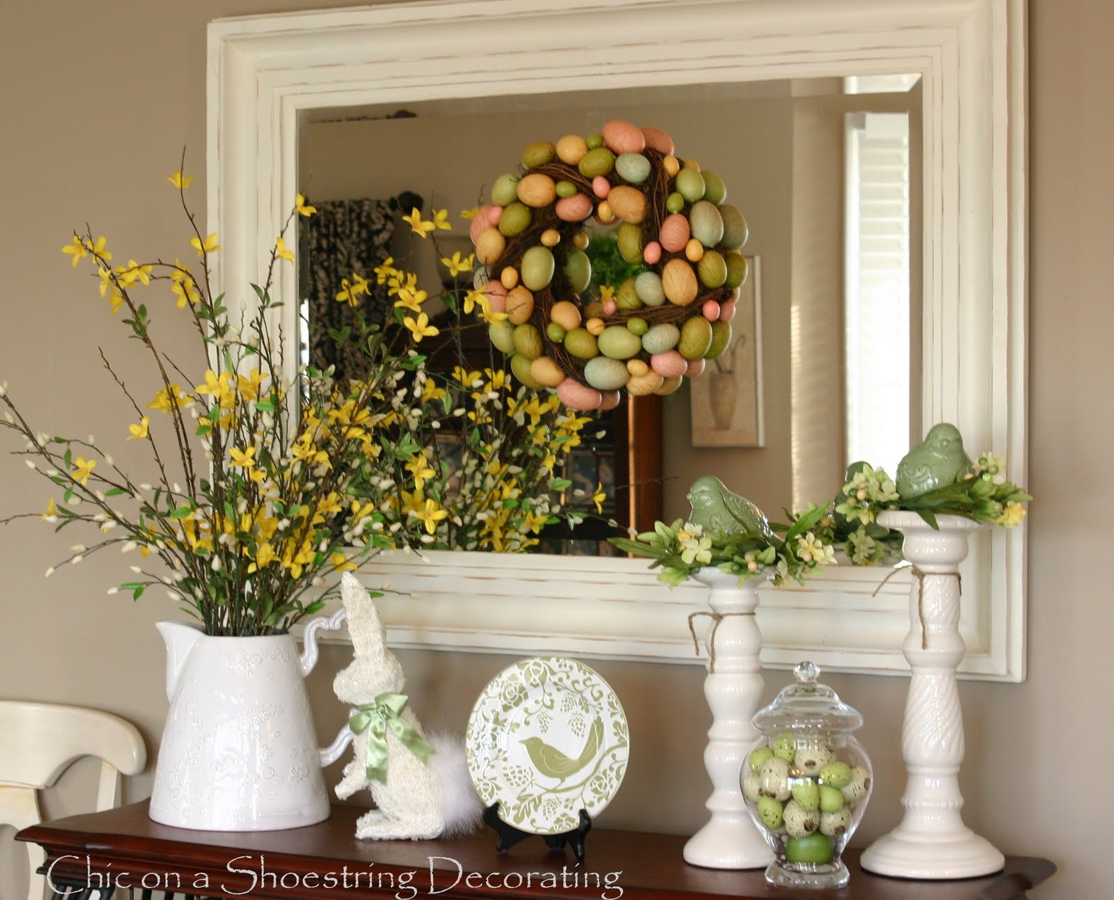 Chic on a Shoestring Decorating: Easter Eye Candy&hellip; No Calories!