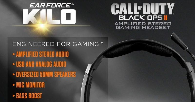 Turtle Beach Call Of Duty Black Ops Ii Kilo Limited