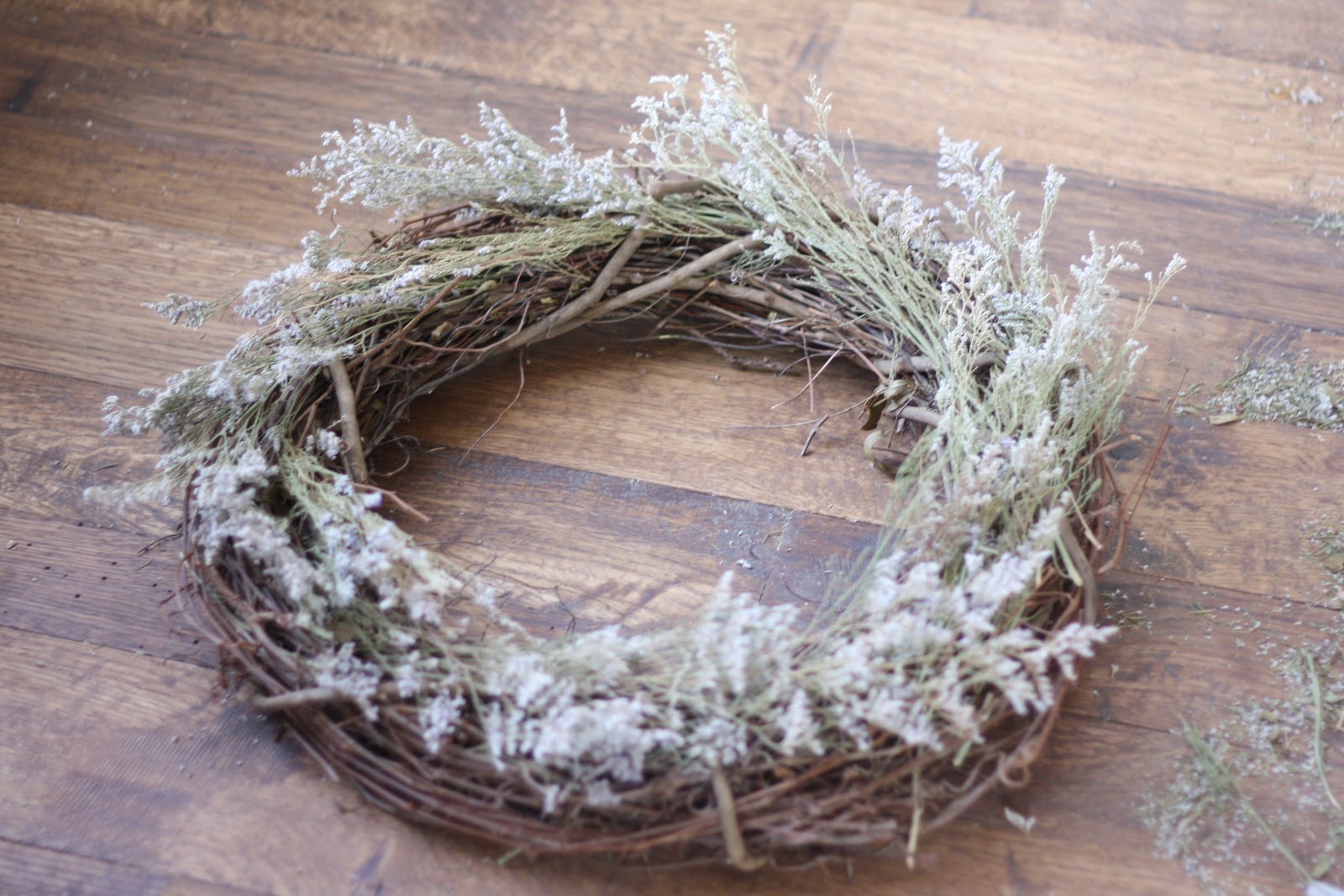 DIY Dried Wreath Tutorial