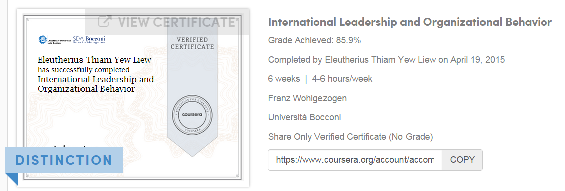 E Hrm Inc Coursera International Leadership